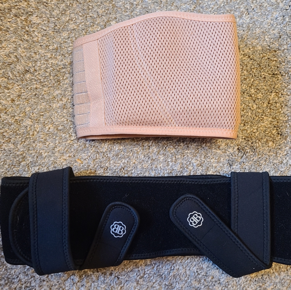 Belly Bandit Pregnancy Pelvic Support Band + Postpartum Abdominal Binder+AZMED